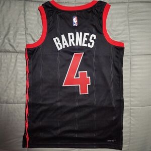 Jordan Toronto Raptors Scottie Barnes Swingman Statement Edition Jersey - Small